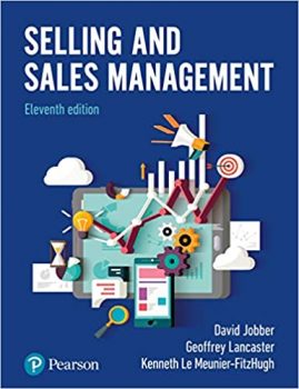 Selling & Sales Management | CMKT 302